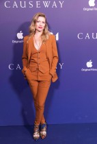 الممثلة الأمريكية كريستين روزانسكي تحضر عرضا خاصا لفيلم  Causeway  في صالة ميتروغراف السينمائية في نيويورك - ا ف ب