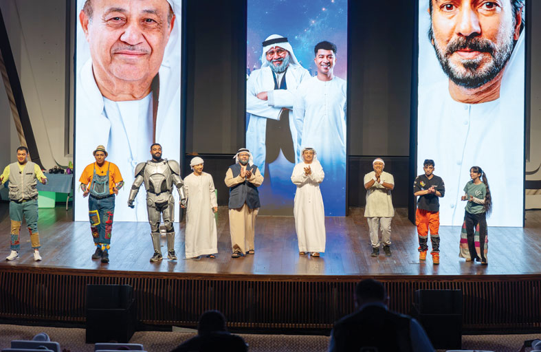 «علّمني جدّي».. عرض مسرحي للأطفال على خشبة مكتبة محمد بن راشد