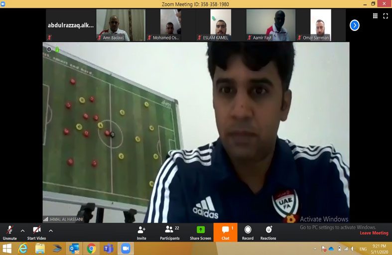 اتحاد الكرة يعقد ورشة لتأهيل المدربين بالتعاون مع مؤسسة الأولمبياد الخاص الإماراتي