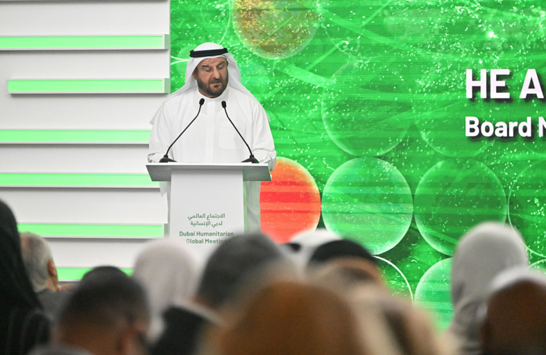 عبدالله الشيباني : دبي الإنسانية تؤكد تعزيز خدمة العمل الإغاثي العالمي المبتكر