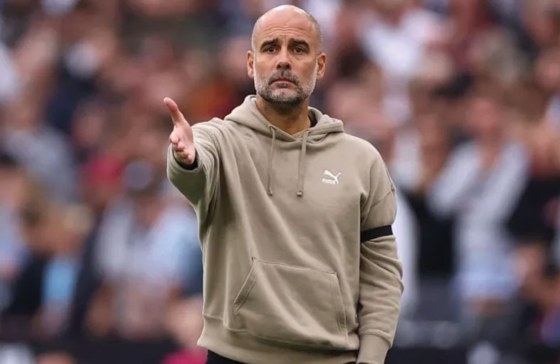 غوارديولا «متألم» من المعاناة الناجمة عن النزاعات العالمية 