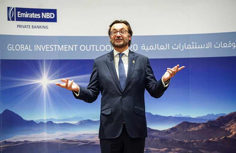 بنك الإمارات دبي الوطني يكشف عن توقعاته للاستثمارات العالمية لعام 2020 