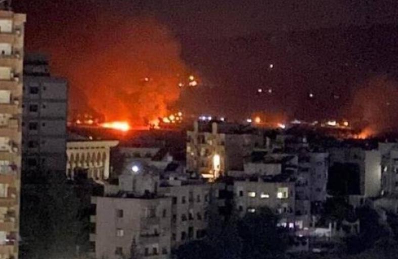 ضربات إسرائيلية تستهدف مستودعا للأسلحة في ريف دمشق 