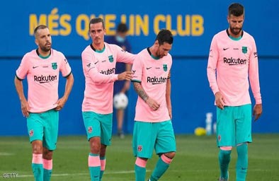 جدول مباريات «مرعب» لبرشلونة يهدد بتعميق الجراح