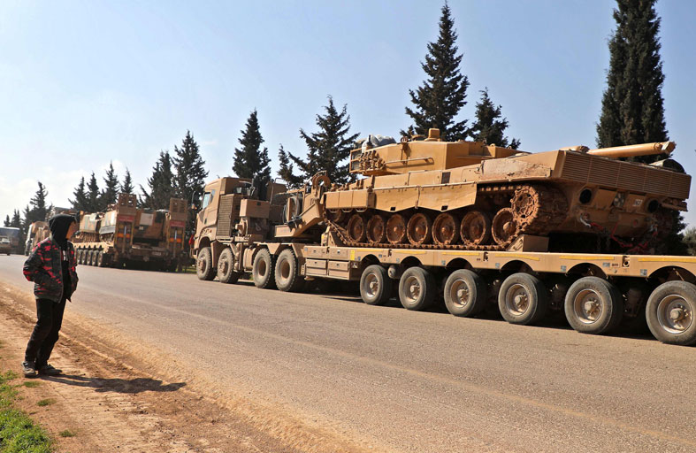 روسيا: اندماج مواقع المعارضة والجيش التركي في إدلب