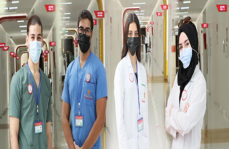 جامعة الخليج الطبية تخرّج أول دفعة من ضبّاط السلامة في مواجهة جائحة كوفيد 19