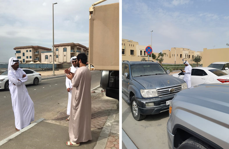 بلدية مدينة أبوظبي تنفذ حملة حول المركبات المهملة للحفاظ على المظهر العام 