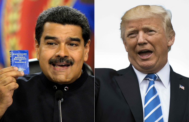 مادورو يبدي «استعداده» للتباحث مع ترامب 
