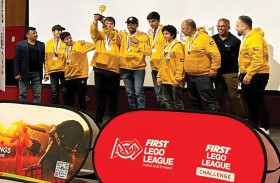فريق مركز حمدان للموهبة والابتكار يحقق المركز الأول في أداء الروبوت في مسابقة «فيرست ليجو ليج»
