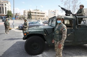 انتشار الجيش الأردني لفرض إجراءات مواجهة كورونا 