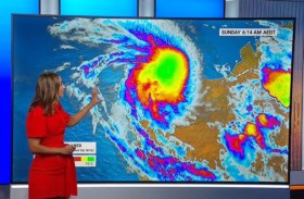 إعصار «ميتشل» يشتد إلى الفئة الثالثة  ويغلـق موانـئ رئيسـية بغـرب أسـتراليا