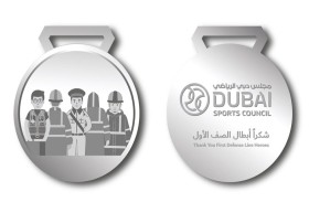 مجلس دبي الرياضي يصدر ميدالية تقديرا لأبطال الصف الأول