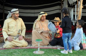 مشاركة مميزة لنادي تراث الإمارات  في الملتقى الأسري الثاني