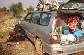 نازحون في شمال سوريا يبحثون عبثاً عن مأوى
