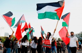 إسرائيليون يحتجون على خطة نتانياهو لضم أجزاء من الضفة