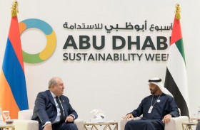 محمد بن زايد يلتقي عددا من رؤساء الدول المشاركين في أسبوع أبوظبي للاستدامة