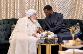 الرئيس السنغالي يزور رئيس مجلس الإمارات للإفتاء في نواكشوط