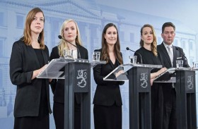 فنلندا: خمس نساء يقدن أحزاب الائتلاف الحاكم...!