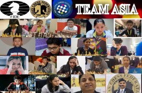 فريق آسيا يتوج بكأس مهرجان الشطرنج العالمي للقارات للشباب 