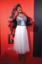تامرون هال على السجادة الحمراء خلال حضورها العرض الأول لفيلم MJ The Musical ، في مدينة نيويورك. رويترز