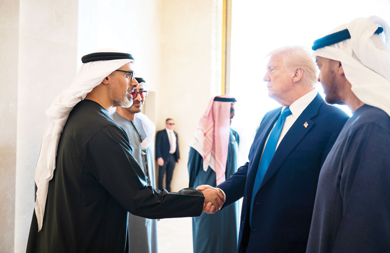 ترامب: الإمارات شعب رائع.. وقائد عظيم 