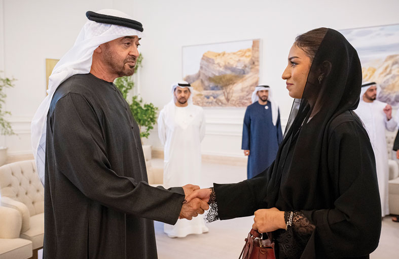 رئيس الدولة: الاهتمام بالقطاع الرياضي وتطويره يأتي ضمن رؤية الدولة التنموية 
