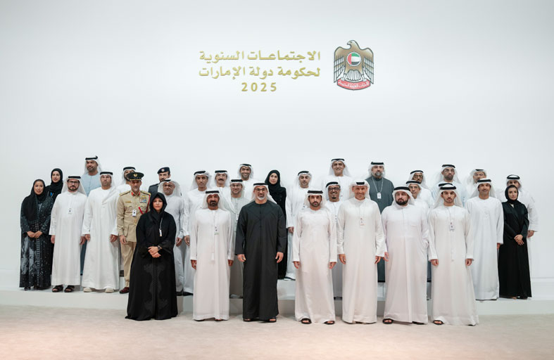 خالد بن محمد بن زايد يلتقي حمدان بن محمد بن راشد 