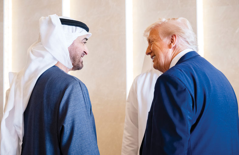 ترامب: الإمارات شعب رائع.. وقائد عظيم 
