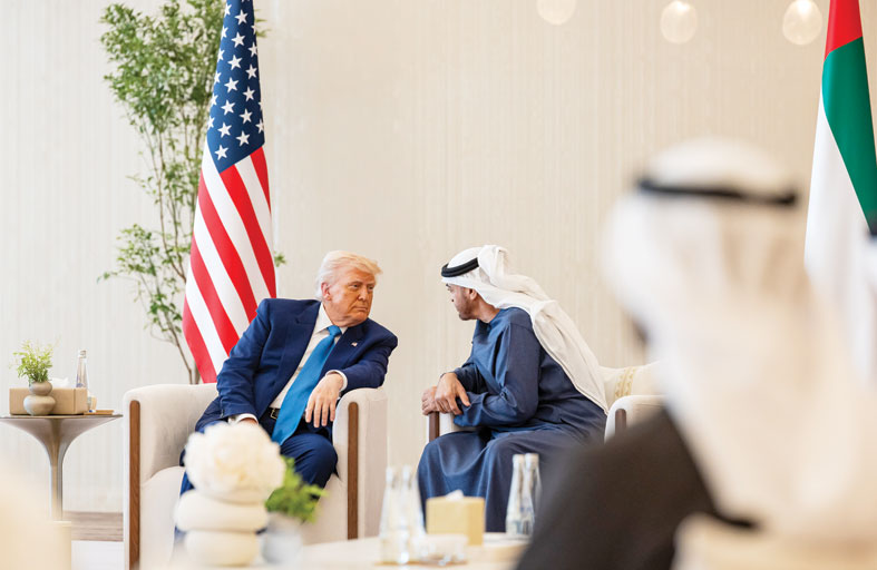 ترامب: الإمارات شعب رائع.. وقائد عظيم 