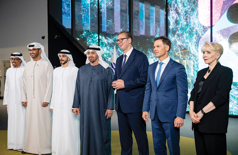 رئيس الدولة يبحث مع الرئيس الصربي تعزيز الشراكة الإستراتيجية الشاملة بين البلدين 