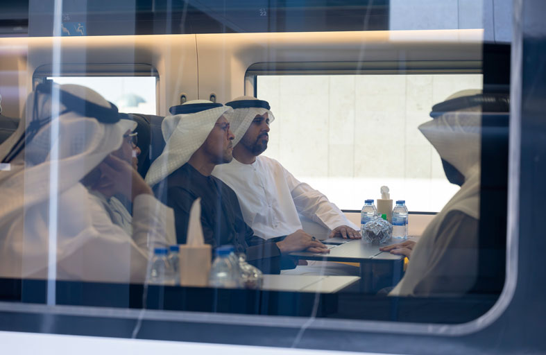 ذياب بن محمد بن زايد يترأس اجتماع مجلس إدارة شركة «قطارات الاتحاد» 