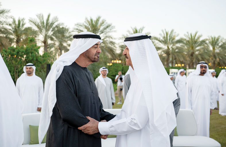 رئيس الدولة يستقبل حكام الإمارات بمناسبة شهر رمضان المبارك 