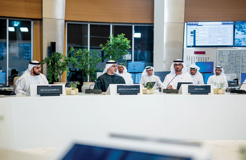 رئيس الدولة يؤكد أهمية دور «أدنوك» محفّزاً رئيساً للنمو والتنويع الاقتصادي في الدولة 