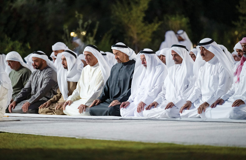 رئيس الدولة يستقبل حكام الإمارات بمناسبة شهر رمضان المبارك 