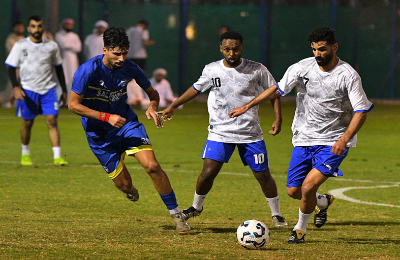 قمة الإثارة في نصف نهائي بطولة خالد بن طناف 