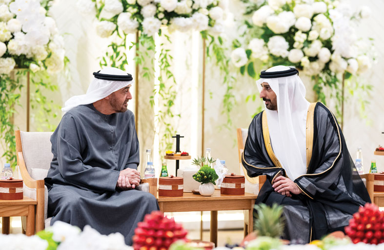 رئيس الدولة يحضر أفراح الكمدة والبواردي 