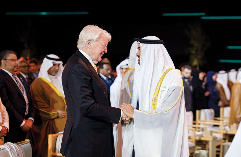 رئيس الدولة يؤكد على الدور المحوري للإمارات في بناء جسور التعاون وترسيخ دعائم التنمية المستدامة في العالم 