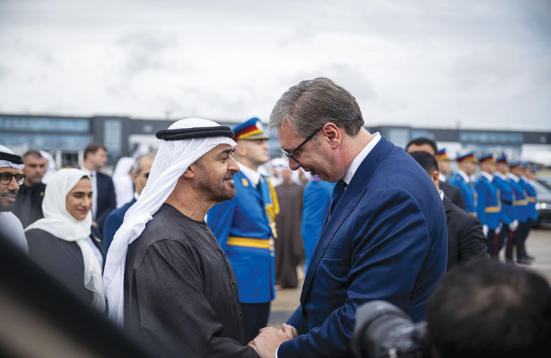 رئيس الدولة يؤكد حرص الإمارات على ترسيخ أسس السلام والاستقرار في منطقة البلقان  