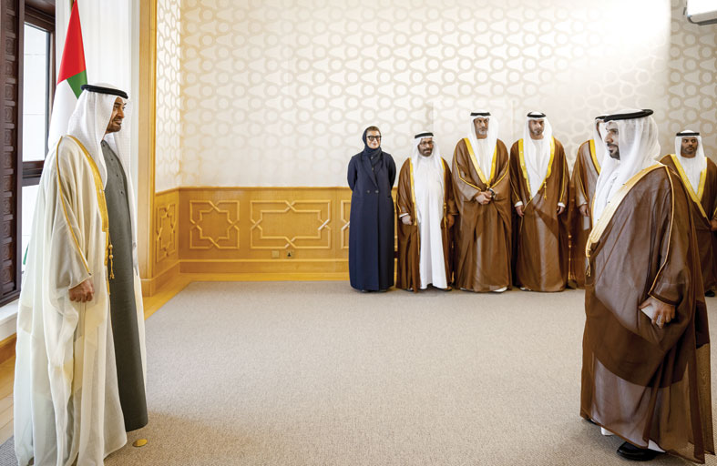 أمام رئيس الدولة..سفراء الإمارات الجدد يؤدون اليمين القانونية 