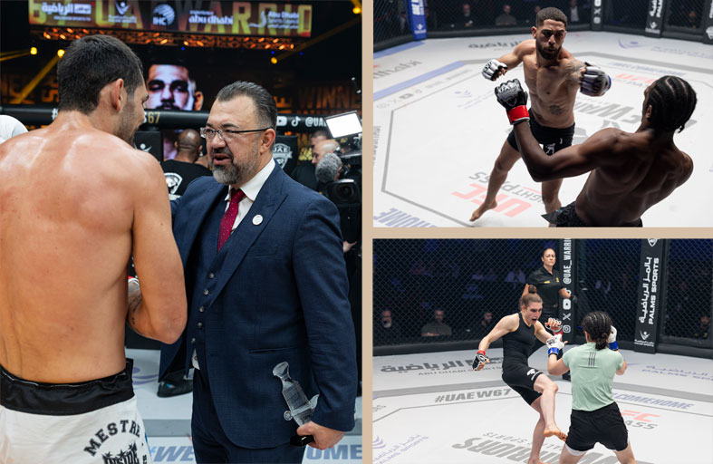 ماتشادو يتوج بلقب النسخة 67 من بطولة «محاربي الإمارات» 