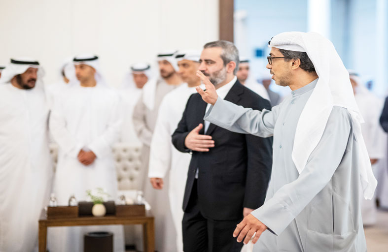 رئيس الدولة والرئيس السوري يؤكدان أهمية إرساء ركائز الأمن والاستقرار الإقليمي والدولي  