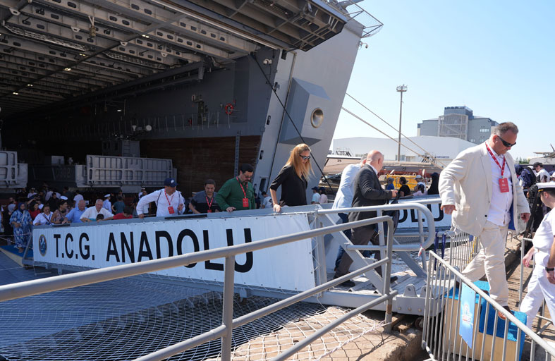 TCG Anadolu..  قدرات تقنية ولوجستية غير مسبوقة 