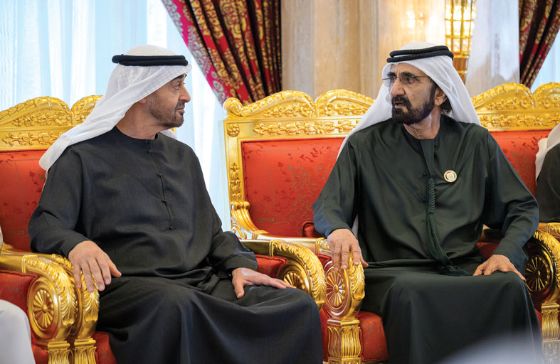 رئيس الدولة: الحكومة بقيادة محمد بن راشد قدمت نموذجاً تنموياً ملهماً يضع الإنسان في قمة أولوياتها 