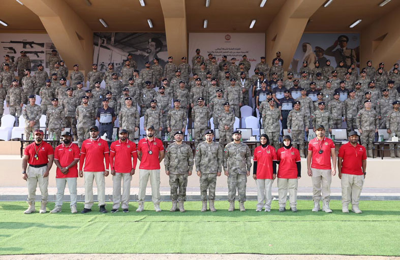 قائد عام شرطة أبوظبي يشهد ختام بطولة الشيخ مبارك بن محمد للرماية