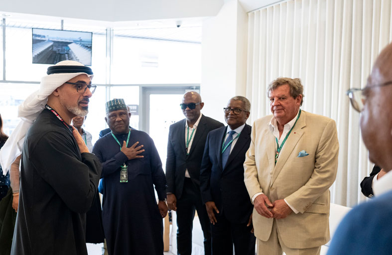 خالد بن محمد بن زايد يزور فعاليات اليوم الختامي لسباق جائزة الاتحاد للطيران الكبرى للفورمولا 1 