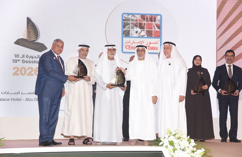   نهيان بن زايد شخصية العام 2026  لجائزة خليفة الدولية لنخيل التمر والابتكار الزراعي 