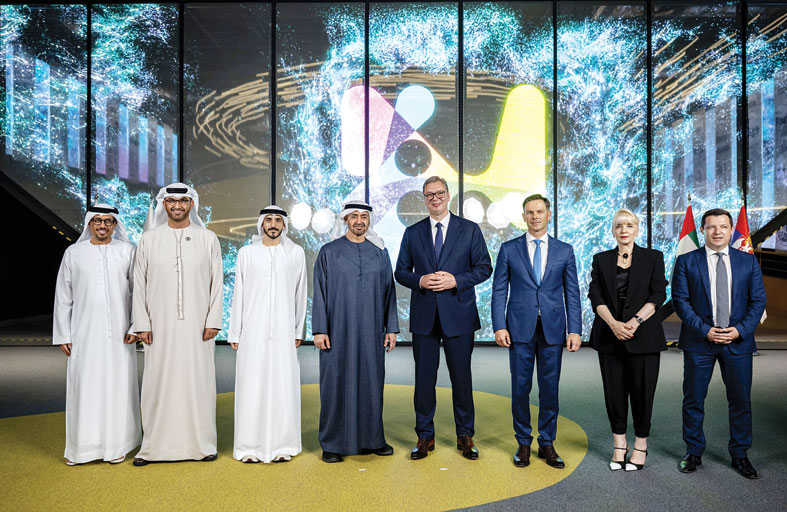 رئيس الدولة يبحث مع الرئيس الصربي تعزيز الشراكة الإستراتيجية الشاملة بين البلدين 