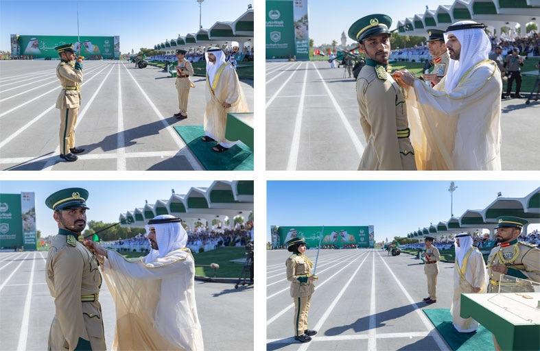 برعاية محمد بن راشد.. حمدان بن محمد يشهد حفل تخريج طلبة أكاديمية شرطة دبي 