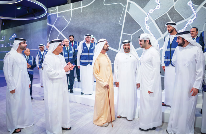 محمد بن راشد: الاستثمار في قطاع النقل استثمار في المستقبل، وركيزة أساسية لتعزيز تنافسية دبي عالمياً 
