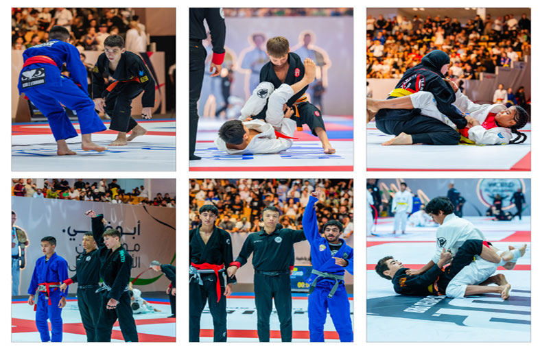 حضور دولي لافت في منافسات الناشئين والشباب ببطولة أبوظبي العالمية لمحترفي الجوجيتسو 